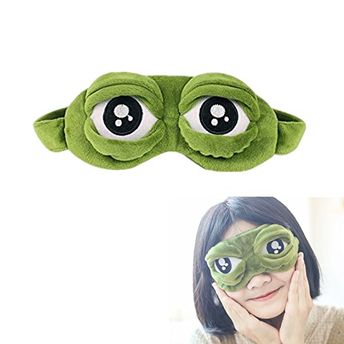 Schlafmaske Augenbinde Augenklappe Kreative Cartoon Frosch